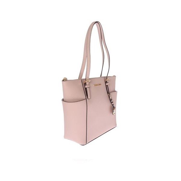 Borsa in pelle rosa chiaro Jet Set - Michael Kors-image-2