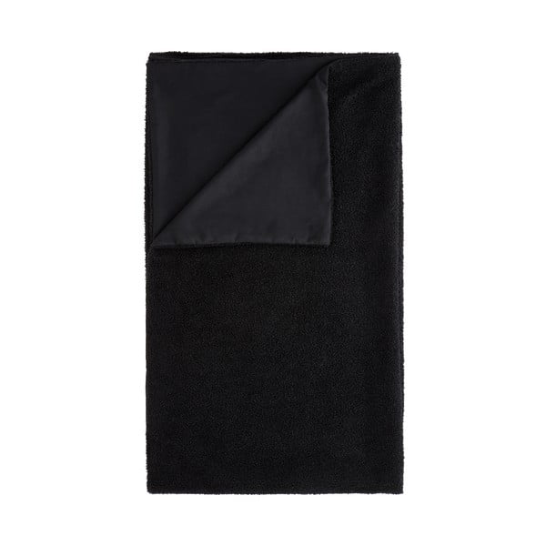 Copriletto bouclé nero per letto matrimoniale 180x200 cm Cosy - Catherine Lansfield-image-1