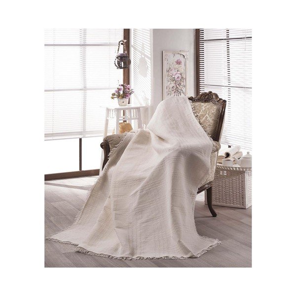 Coperta in cotone biologico Ham, 180 x 230 cm - Mijolnir