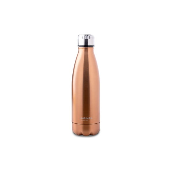 Bottiglia termica in acciaio inox color rame Acciaio, 500 ml - Sabichi