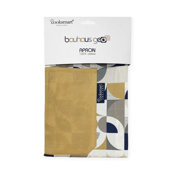 Grembiule in cotone Bauhaus Geo – Cooksmart ®-image-1