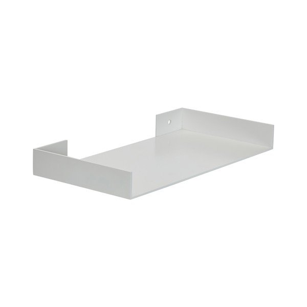 Mensola grigio chiaro in metallo 30 cm Sheets – Hübsch-image-3