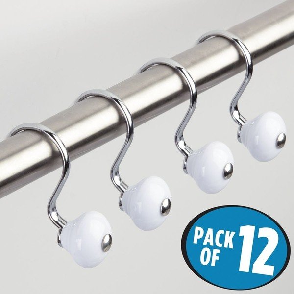 Set di 12 ganci in acciaio inox Forma York - iDesign-image-1