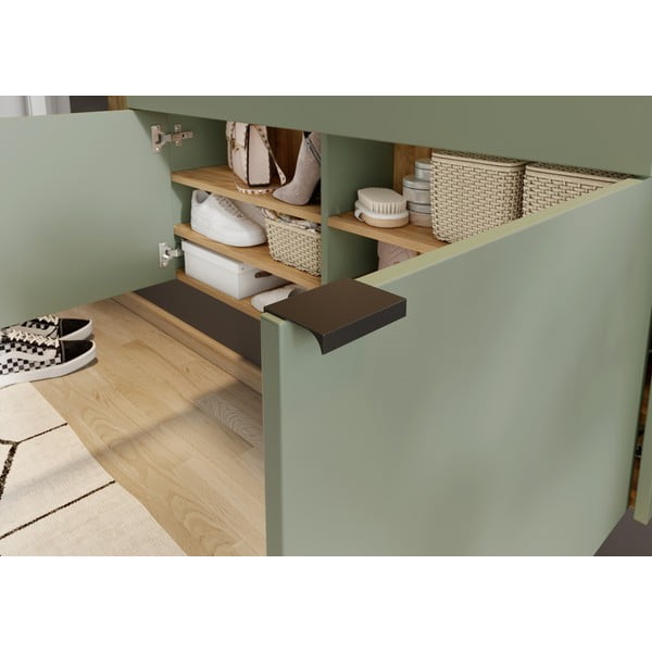 Armadietto color salvia 110x57x22 cm Ameca – Germania-image-4