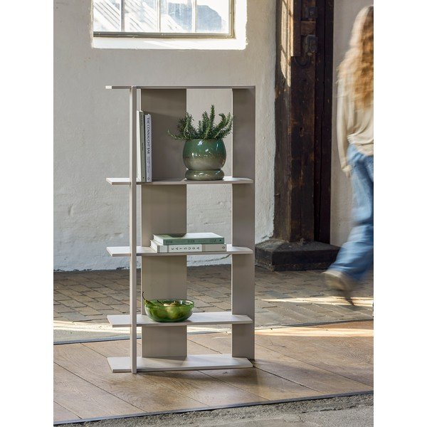 Scaffale grigio 64x120x29 cm Norvida – Bloomingville-image-1