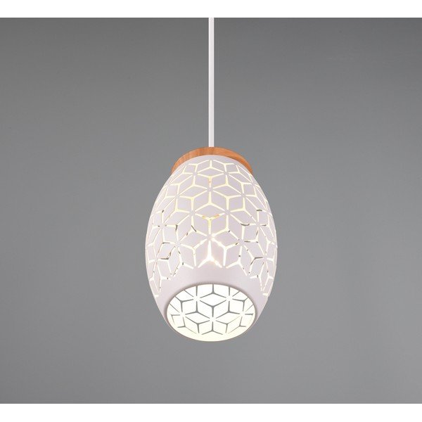 Lampada a sospensione bianca ø 15 cm Bidar - Reality-image-1