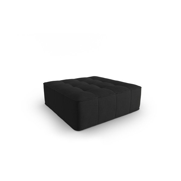 Sgabello nero Mike - Micadoni Home-image-1