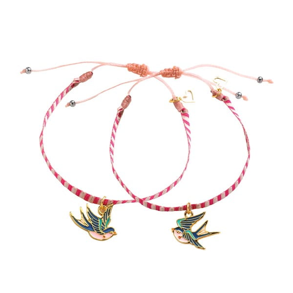 Kit per la creazione di gioielli Friendship Bracelets Birds - Djeco