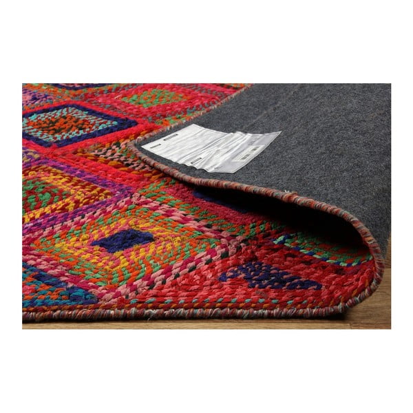 Tappeto in cotone Eco Rugs Whimsical Geo, 80 x 150 cm - Eko Halı-image-2