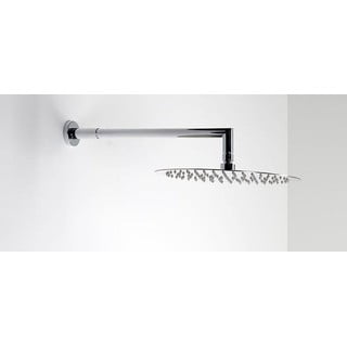 Soffione in acciaio inox argento lucido ø 30 cm Slim - Sapho