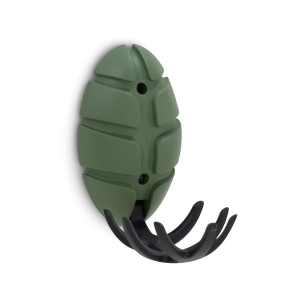 Gancio da parete verde scuro Bug - Spinder Design-image-2