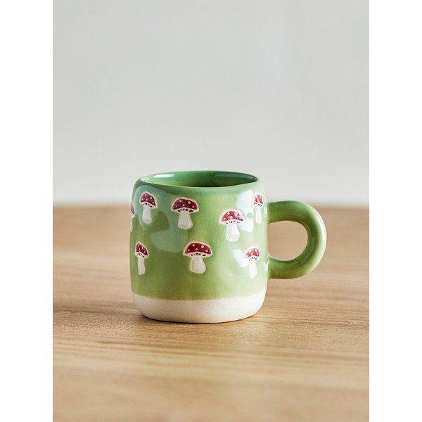 Tazza per bambini verde in gres 110 ml Millie – Bloomingville Mini-image-1