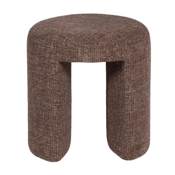 Sgabello rosa polveroso imbottito Charlie – WOOOD