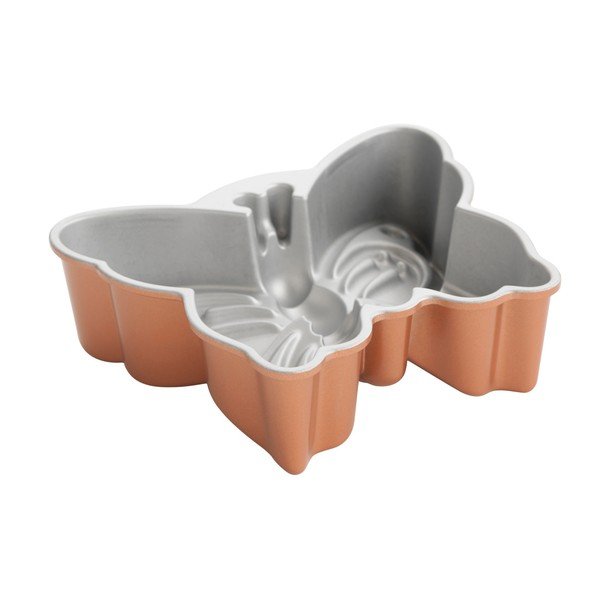 Forma na bábovku ve tvaru motýla v měděné barvě Nordic Ware Butterfly, 2,1 l-image-1