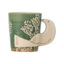 Tazzina per cappuccino verde in ceramica 260 ml Hezha – Bloomingville