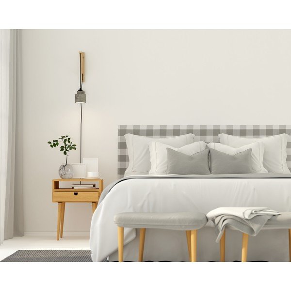 Testata imbottita grigia 165x52 cm Billie - Really Nice Things-image-1