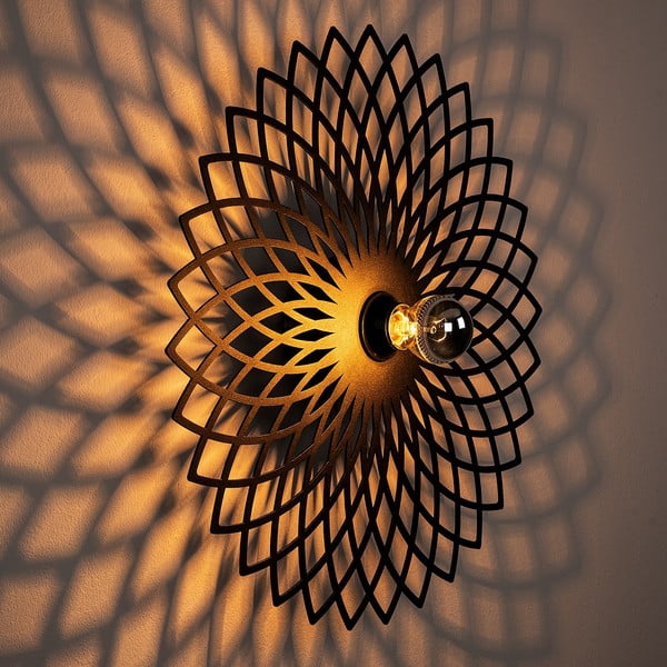 Lampada da parete nera Fellini – Opviq lights-image-1