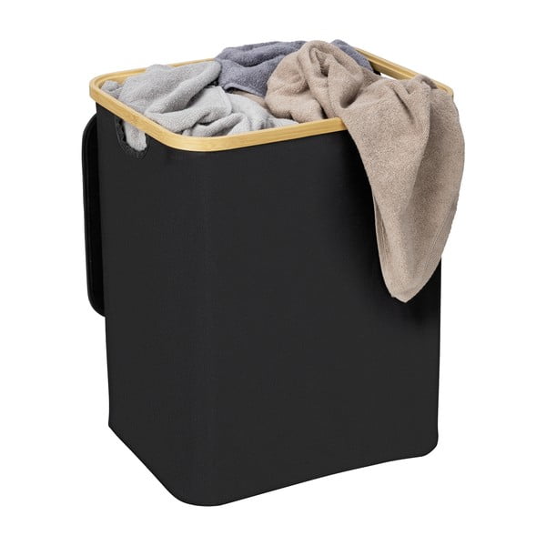 Cesto portabiancheria in tessuto da 68 l Ecori - Wenko-image-4
