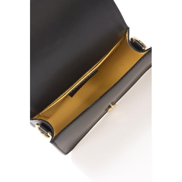 Tascabile in pelle nera Abelia - Giorgio Costa-image-3