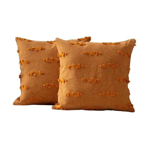 Federe decorative in set 2 pz 43x43 cm Tuffet – Mioli Decor