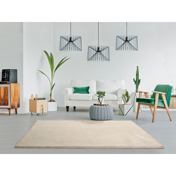 Tappeto beige , 160 x 230 cm Fox Liso - Universal-image-1