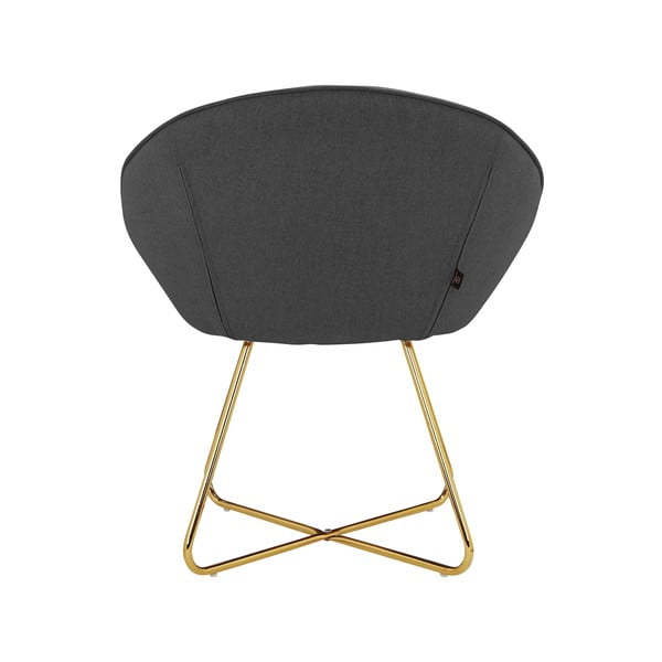 Poltrona grigio scuro Tigela - Støraa-image-2