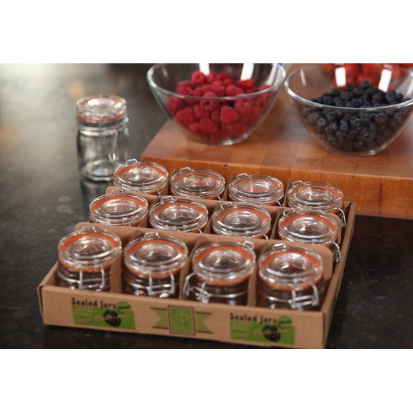 Vasetti per conserve in set da 12 90 ml - Esschert Design-image-1