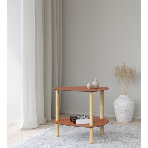 Tavolino 44x45 cm Curve L Bull – LIND DNA-image-1