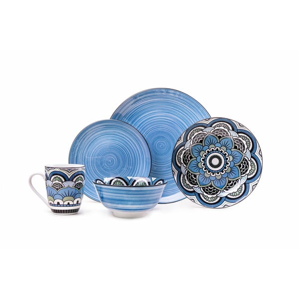 Set di piatti in porcellana da 30 pezzi Orient - Bonami Essentials