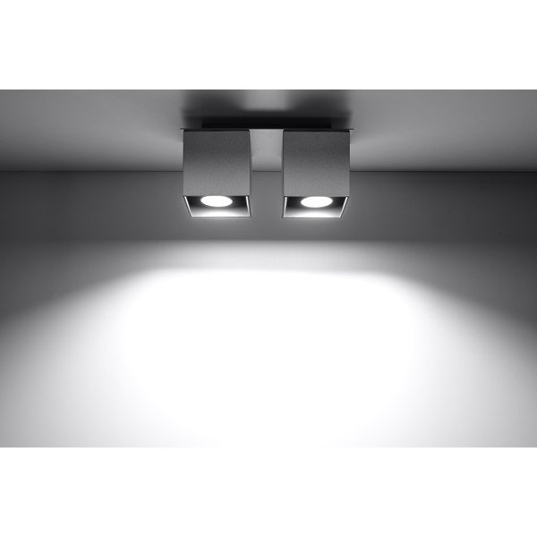 Apparecchio da soffitto grigio Geo - Sollux-image-4