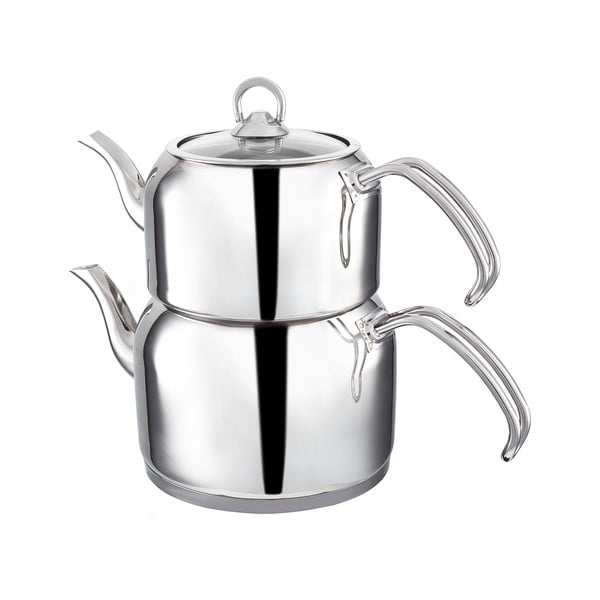 Doppia teiera in acciaio inox Teafull - Noble Life