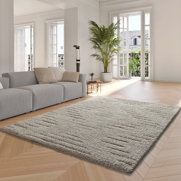 Tappeto color crema 60x120 cm Atesa – Universal-image-1