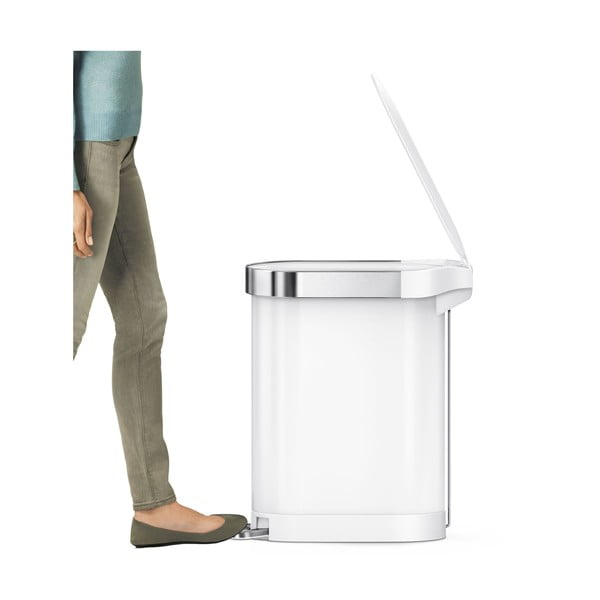 Cestino in acciaio a pedale 45 l Slim - simplehuman-image-4