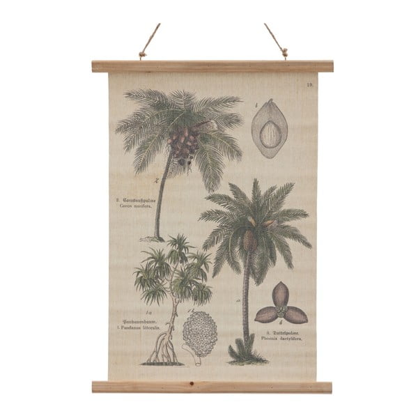 Arazzo motivo con palme 50x70 cm Palm - Ixia