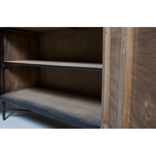 Cassettiera in legno di pino nero Bequest - BePureHome-image-1