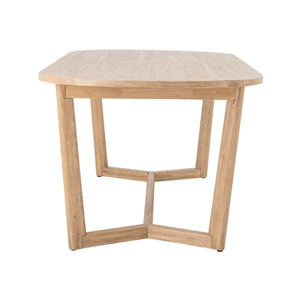 Tavolo da pranzo in legno di cauciù massiccio 100x200 cm Serrone – Bloomingville-image-2