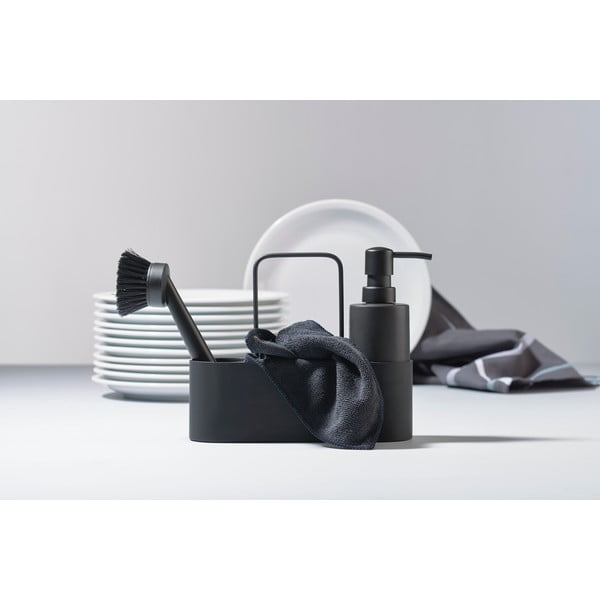 Supporto per detersivo nero in plastica/in silicone Singles – Zone-image-1