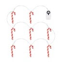 Catena luminosa 8 lampadine lunghezza totale 105 cm Elly – Sirius