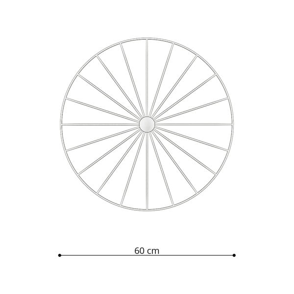 Apparecchio da soffitto nero ø 60 cm Soho - Sollux-image-4