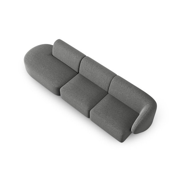 Divano grigio scuro 302 cm Shane - Micadoni Home-image-3