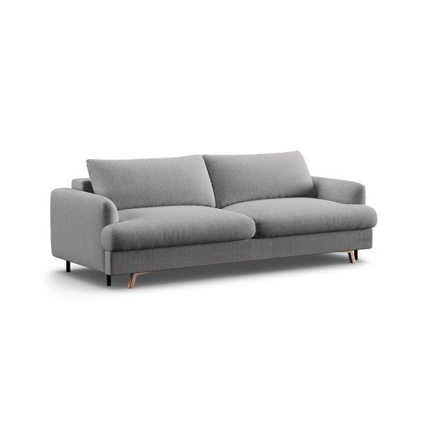 Divano grigio allungabile/con contenitore 233 cm Naomi – Micadoni 