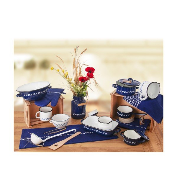 Tazza in smalto bianco , 0,8 l Belly - Orion-image-2