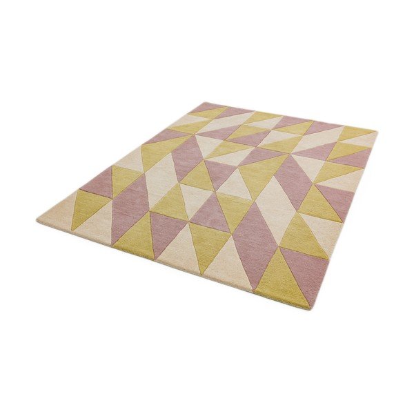 Tappeto rosa e giallo Bandiera, 200 x 290 cm - Asiatic Carpets-image-2