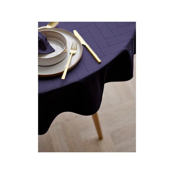 Tovaglia damascata ø 180 cm Tiles Damask - Södahl-image-1