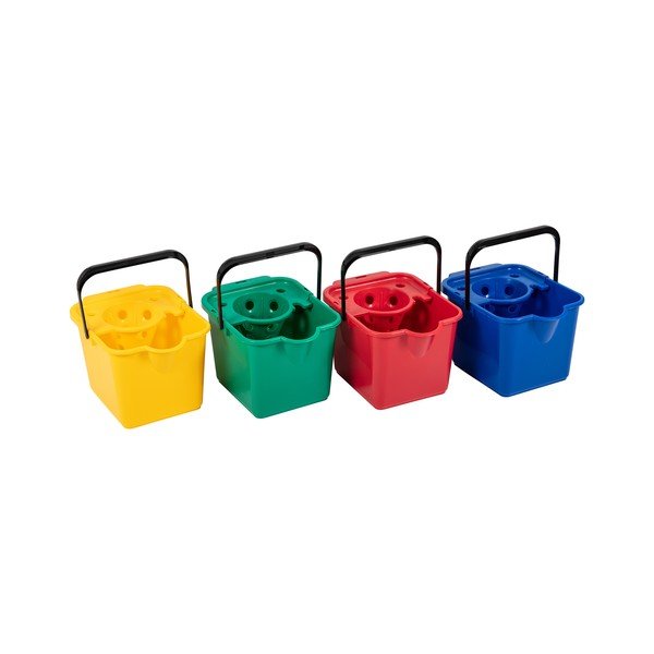 Secchio giallo per mop Secchio e strizzatore Colours - Addis-image-1