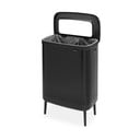 Cesto portabiancheria in metallo nero opaco 90 l Bo Hi - Brabantia