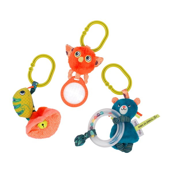 Giocattolo appeso per bambini Chameleon - Moulin Roty-image-2