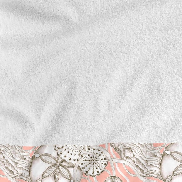 Set di 2 asciugamani in cotone Basic Coral Reef - Happy Friday-image-1
