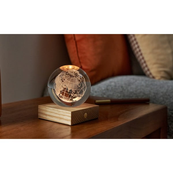 Decorazione luminosa marrone scuro con ricarica USB Amber – Gingko-image-4