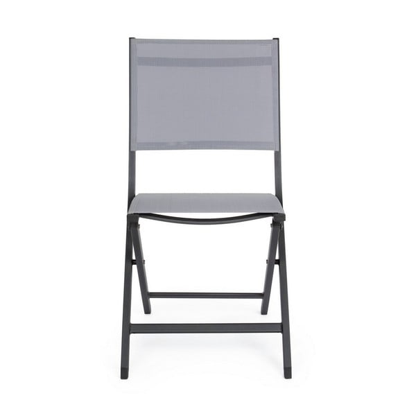 Sedia da esterno grigia in metallo Elin   – Bizzotto-image-2